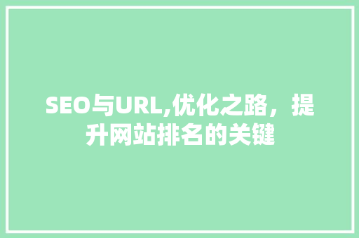 SEO与URL,优化之路，提升网站排名的关键