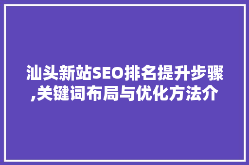 汕头新站SEO排名提升步骤,关键词布局与优化方法介绍